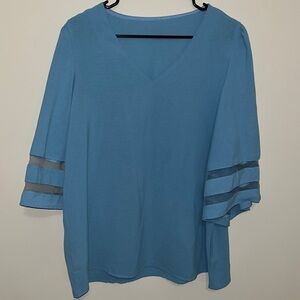 Gorgeous Baby Blue Blouse